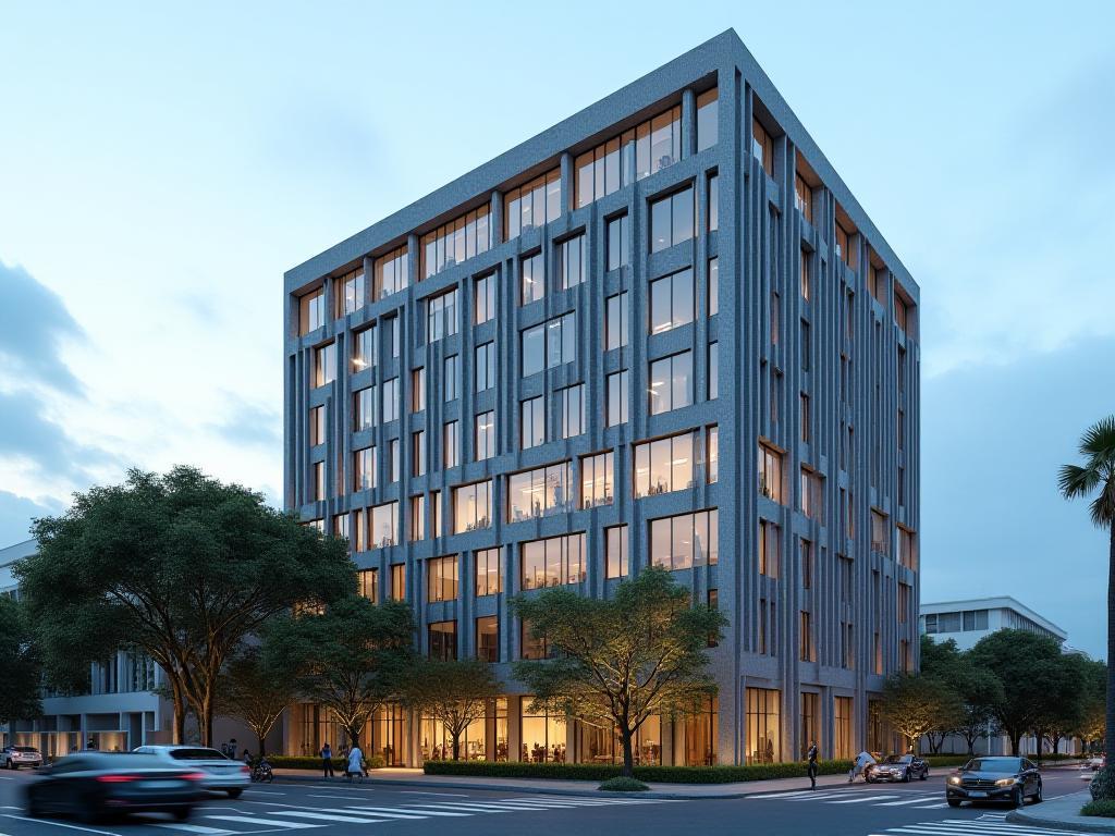 Golden Pagoda Web Solutions office building in Yangon